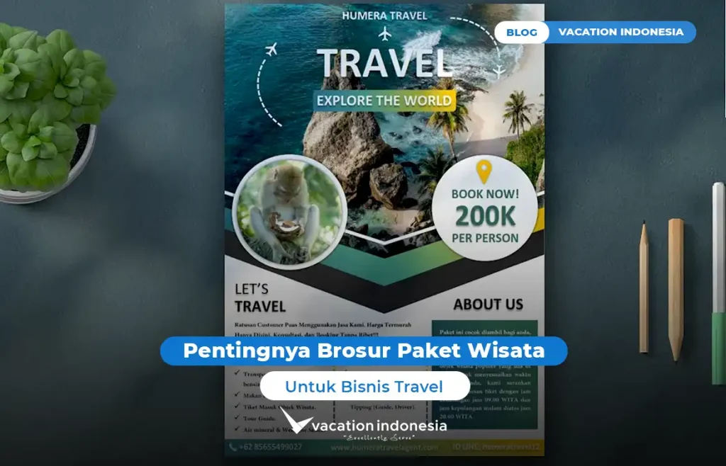 Pentingnya Brosur Paket Wisata